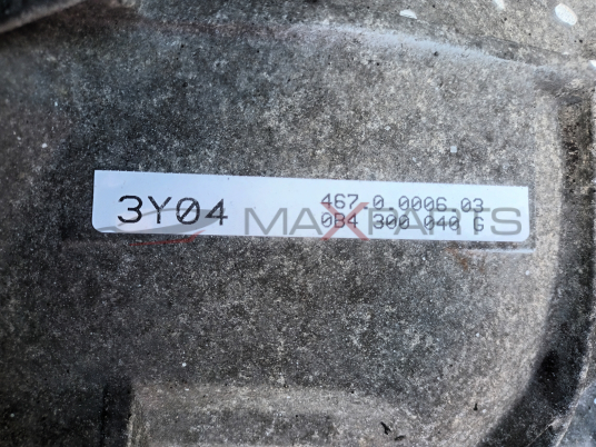 РЪЧНА СКОРОСТНА КУТИЯ АУДИ А5 3.0ТДИ 3Y04 0B4 300 040G