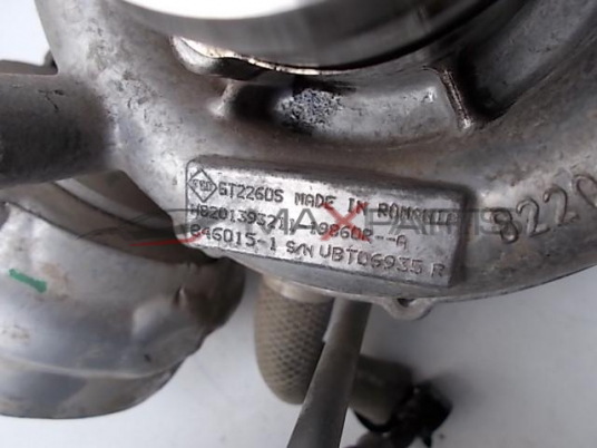 Турбо компресори за RENAULT MASTER 2.3DCI  GT2260S H8201393211-19860R--A  GT1238Z  H6201393207-07570R--A