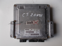 Компютър за CITROEN C5 2.0 HDI ENGINE ECU 0281010808 9644721080