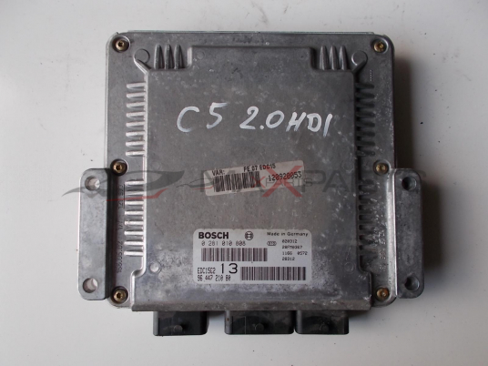 Компютър за CITROEN C5 2.0 HDI ENGINE ECU 0281010808 9644721080
