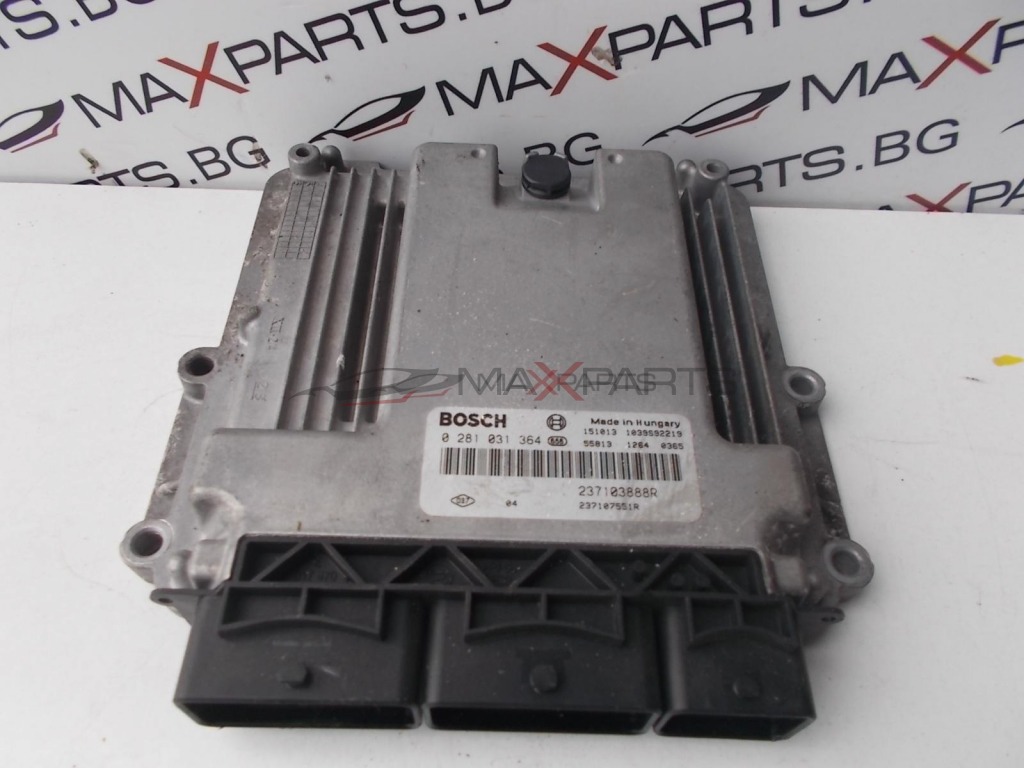 Компютър за RENAULT TRAFIC 1.6 DCI  Engine ECU 0281031364  151013  1039S92210  237103888R  237107551R