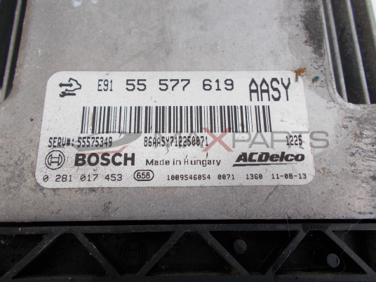 Компютър за Opel Insignia 2.0CDTI Engine ECU 55577619 0281017453