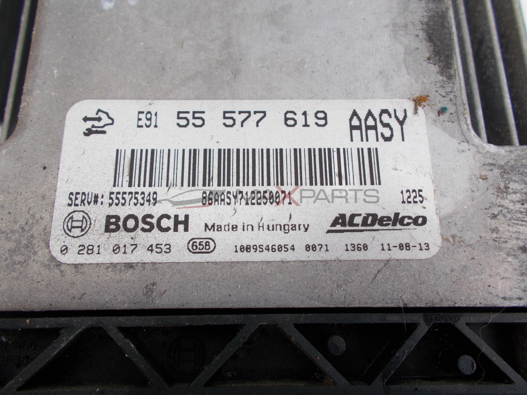 Компютър за Opel Insignia 2.0CDTI Engine ECU 55577619 0281017453