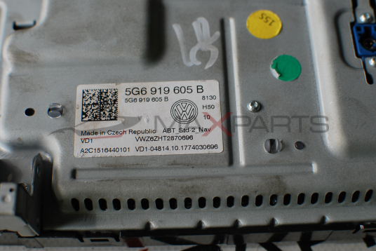 НАВИГАЦИЯ  VW Golf 7 5G Discover Media Touch programming unit 8" Voice MIB2 5G6919605B