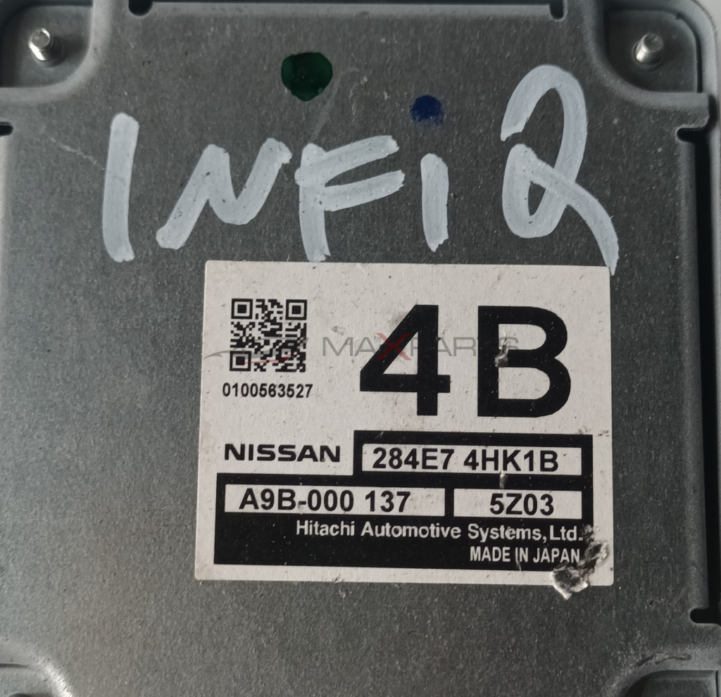 INFINITI Q 50 УПРАВЛЯВАЩ МОДУЛ КОНТРОЛЕР 284E7 4HK1B