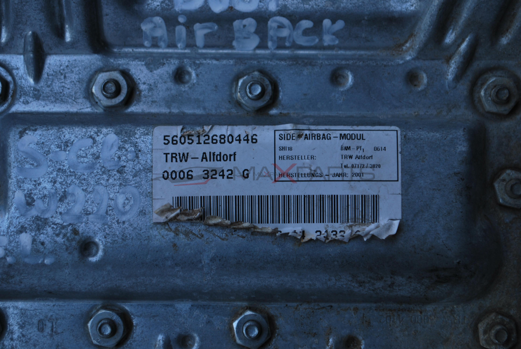 AIRBAG предна лява врата за MERCEDES-BENZ S-Class W220  560512680446