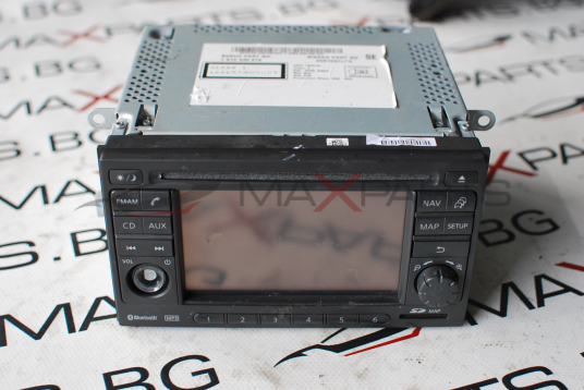 НАВИ NISSAN QASHQAI 2013 NISSAN QASHQAI SAT NAV CD RADIO PLAYER HEAD UNIT GENUINE 7612830076