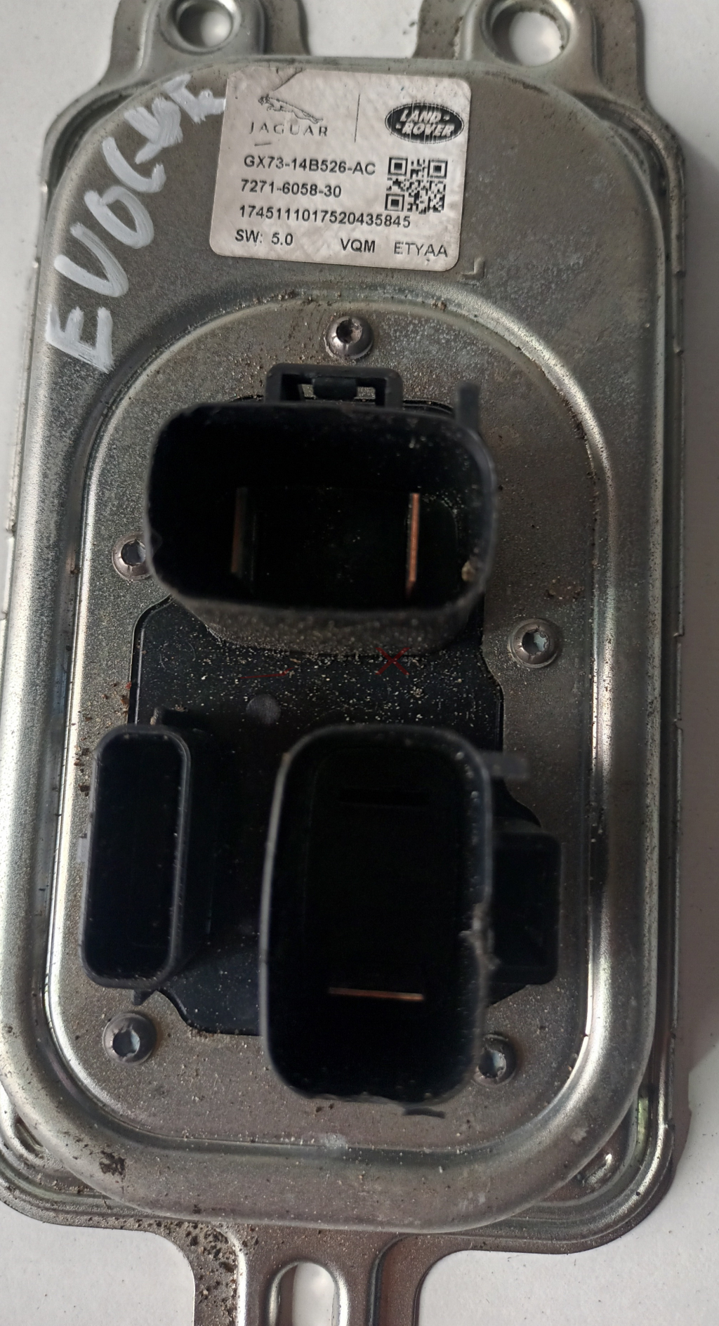 УПРАВЛЕНИЕ ПОМПА EVOQUE 7271-6058-30 JAGUAR  LAND- ROVER  GX73-14B526 - AC 7271-6058-30 回 先 肉 1745111017520435845