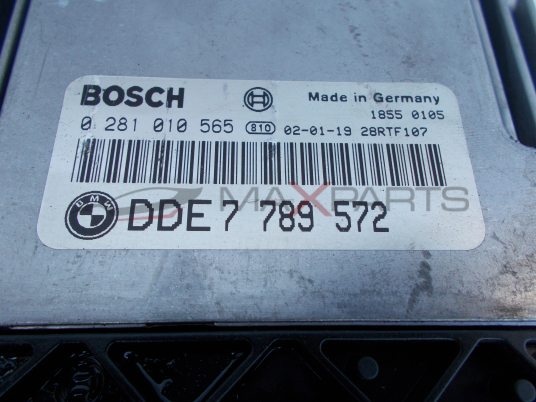 Компютър за BMW E46 320D Engine ECU 0281010565 7789572
