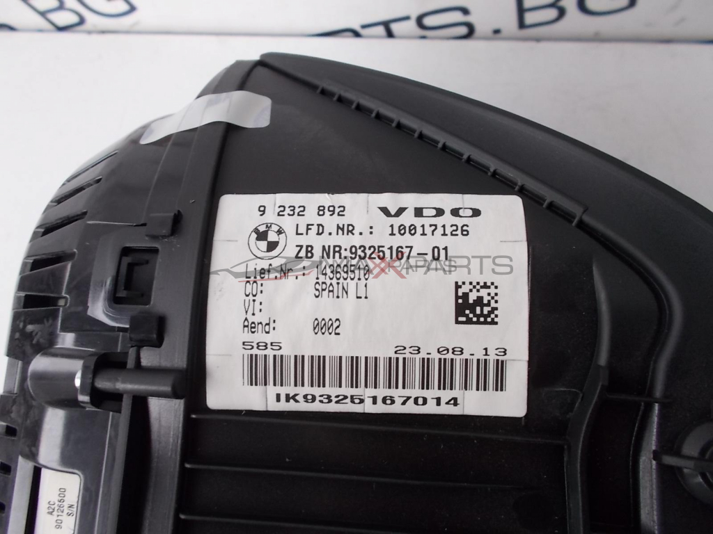 Измервателни уреди за BMW F20 135i  9 232 892    10017126   9325167-01    14369510  IK9325167014