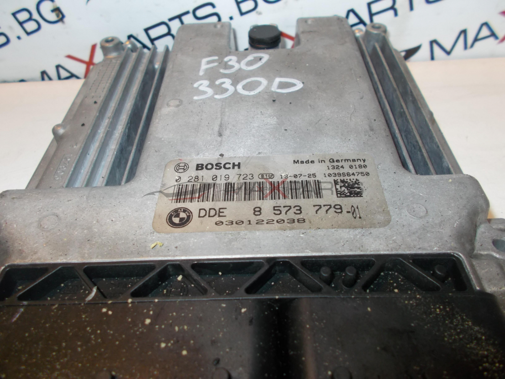 Компютър за BMW F30 330D Engine ECU 0281019723 8573779-01