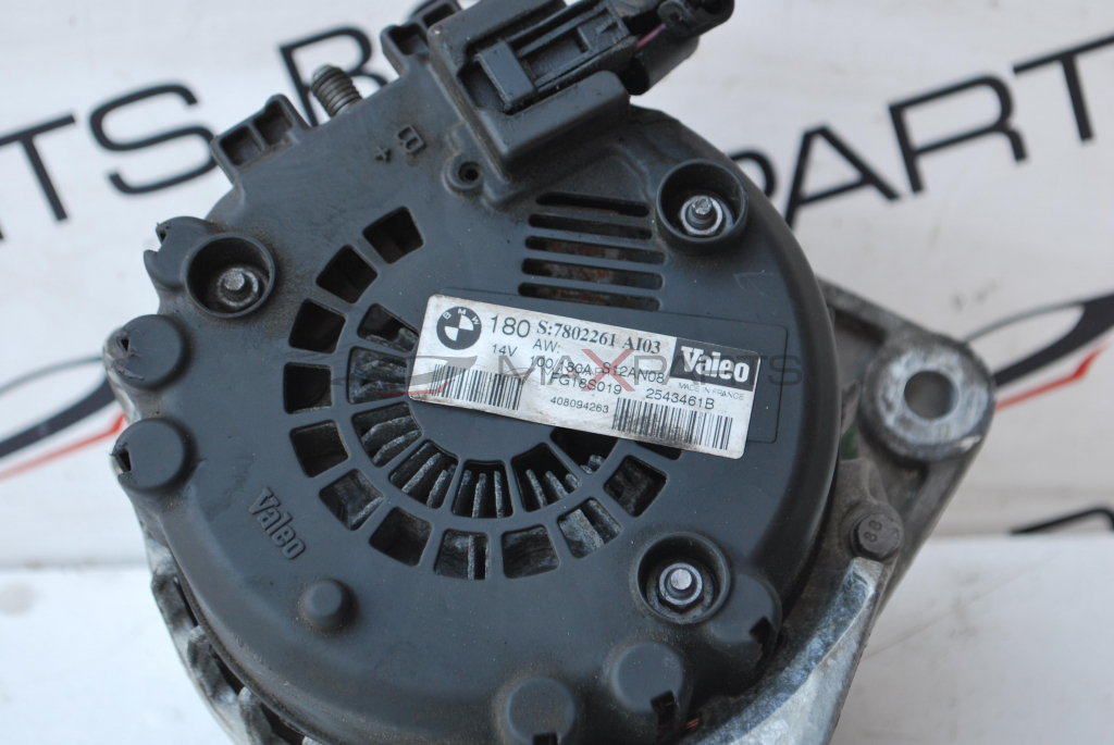 Генератор VALEO за BMW E87 118D  S:7802261 AI03  S12AN08  FG18S019  2543461B