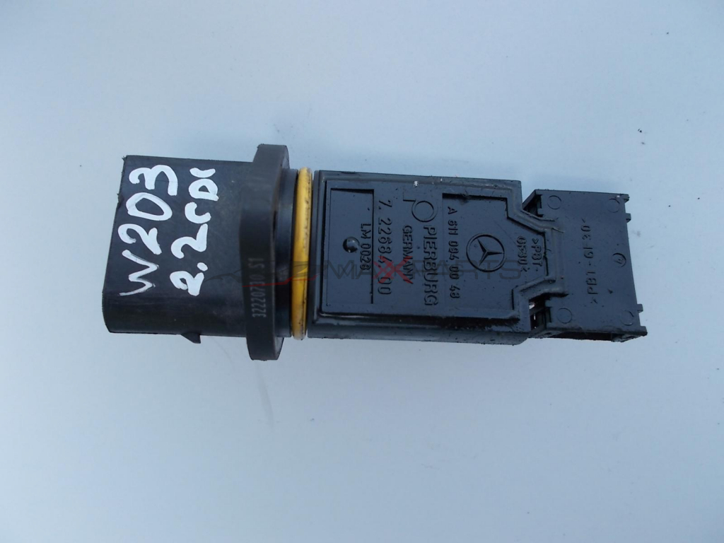 Дебитомер за C-CLASS W203 2.2 CDI AIR FLOW METER A6110940048