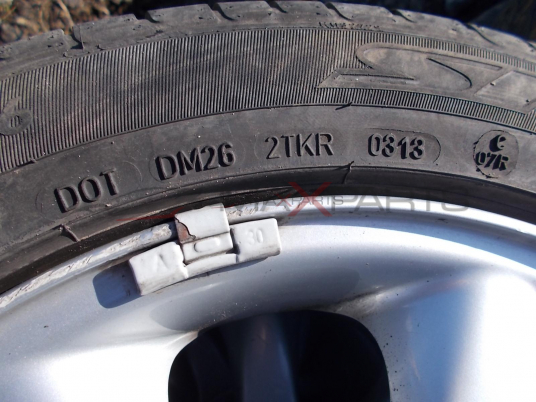 2бр. гуми DUNLOP SP SPORT 01 195/55R16 RunOnFlat DOT 0313