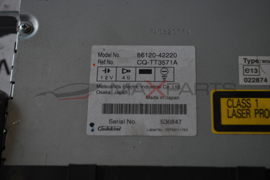 CD за Toyota Rav-4 8612042220