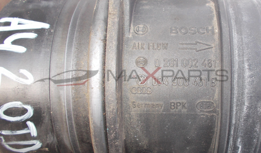 Дебитомер за Audi A4 2.0TDI AIR FLOW METER 074906461B 0281002461