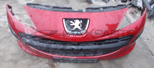Предна броня за PEUGEOT 207 front bumper цената е за необорудвана броня