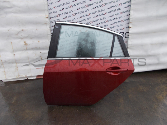 Задна лява врата за Mazda 6 ЦЕНАТА Е ЗА НЕОБОРУДВАНА ВРАТА