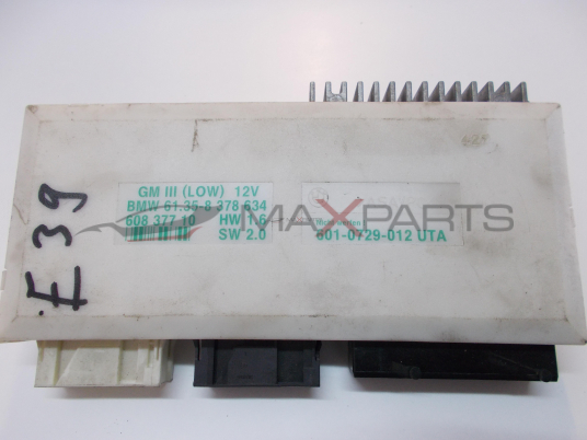 BMW E 39 COMFORT CONTROL MODULE 61358378634  60837710