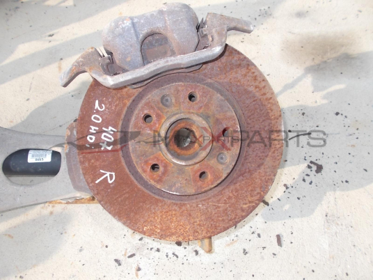 PEUGEOT 407 2.0 HDI 136 Hp  FRONT R brake disk