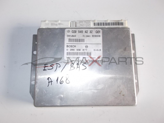 ABS, ESP+BAS модул за MERCEDES A-CLASS W168 A140  BOSCH CONTROL MODULE  0265109477  0295454232 Q01