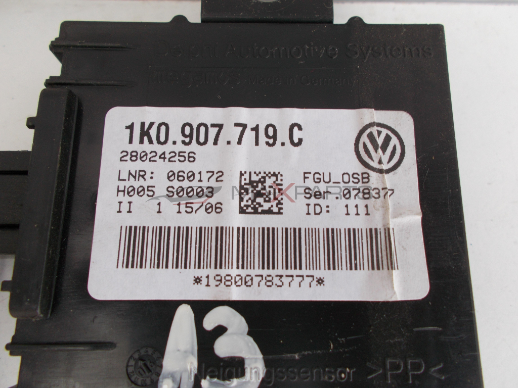 Модул за Audi A3 CONTROL MODULE 1K0907719C