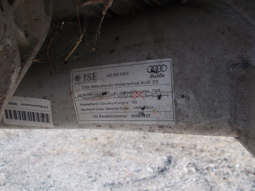 AUDI A 8 4.2 TDI 326 Hp 2006-2009