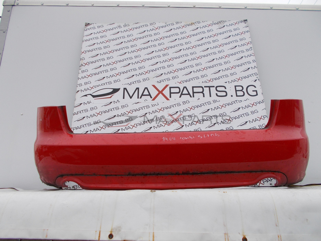 Задна броня за Audi A4 B7 S-line Rear Bumper цената е за необорудвана броня