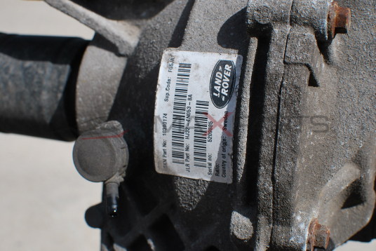 ЗАДЕН ДИФЕРЕНЦИЯЛ EVOQUE 2.0D GKN Part No : 10390174  Sup.Code : FG5JA  JLR Part No : HJ32-4 N053 - BA  Serial no :  5209885  Ratio :  Country of origin : Sweden  LAND ROVER