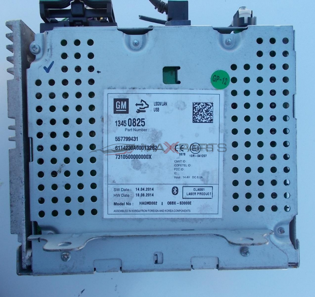 CD PLAYER OPEL ASTRA J  13450825