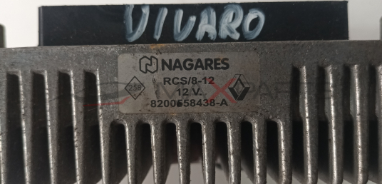 РЕЛЕ ПОДГРЕВ 8200558438 А NAGARES RCS / 8-12 12 V. 8200658438 - A