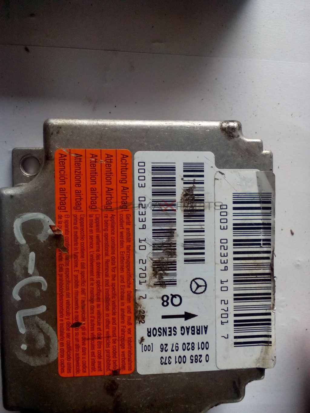 Централа AIRBAG за MERCEDES CCLASS W203 AIRBAG CONTROL MODULE