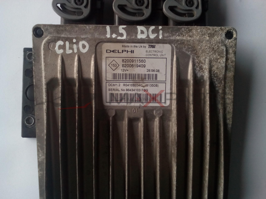 Компютър за RENAULT CLIO 1.5 DCI ECU 8200911560   8200619409
