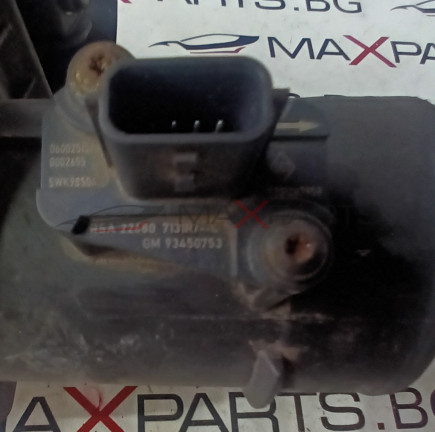 ДЕБИТОМЕР 1.6 OPEL VIVARO 060025137 0002655  5WK9850  RSA 22680 7131R / -- GM 93450753    0600251 0002655 SWK9850  -  RSA 22680 7131R / -- C GM 93450753