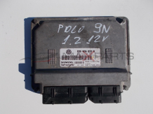 Компютър за VW POLO 9N 1.2 12V ENGINE ECU  03E906033R  5WP44224