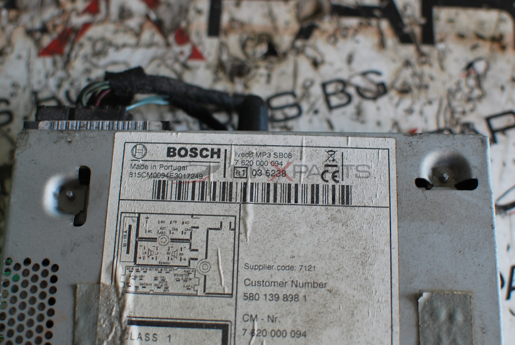 CD радио за IVECO Daily 7 620 000 094 580 139 898 1