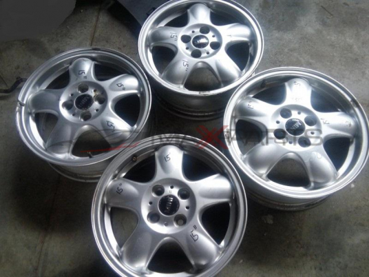 MINI COOPER 15'' ALUMINUM WHEELS