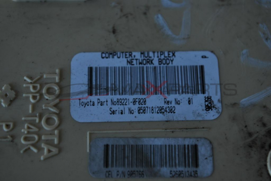 Бушонно табло за TOYOTA COROLLA VERSO          89221-0F020