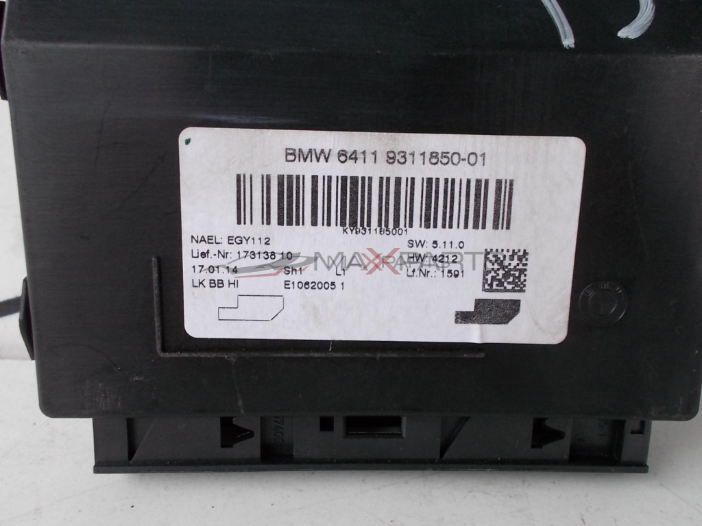Клима управление за BMW F30 Climate Control 6411 9311850-01