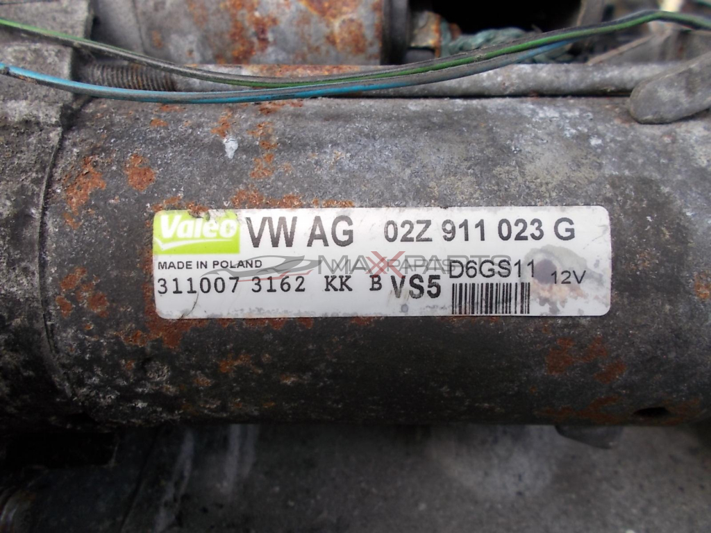 Стартер за VOLKSWAGEN GOLF 6 1.4TSI  02Z 911 023 G