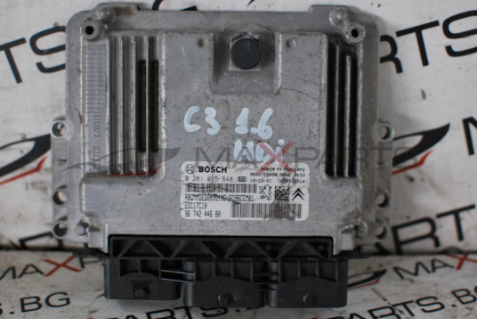 Компютър за Citroen C3 1.6HDI 9674244680 EDC17C10