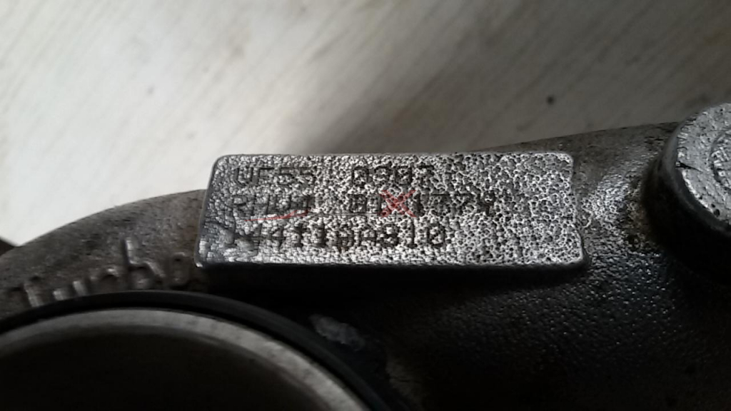 Турбо компресор за SUBARU OUTBACK 2.0 D 14411AA818 VF55 0907  RHV4