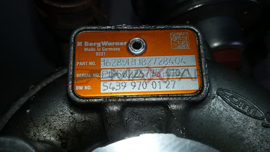 Турбо компресор за NISSAN QASHQAI 1.5 DCI 54399700127  7701479077 144112505R 82728804