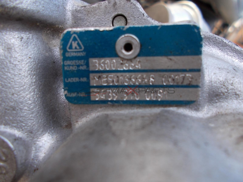 Турбо компресор за VOLVO XC60 D5  10009700017  ..215 H.P.  31293086  36002757   36002640