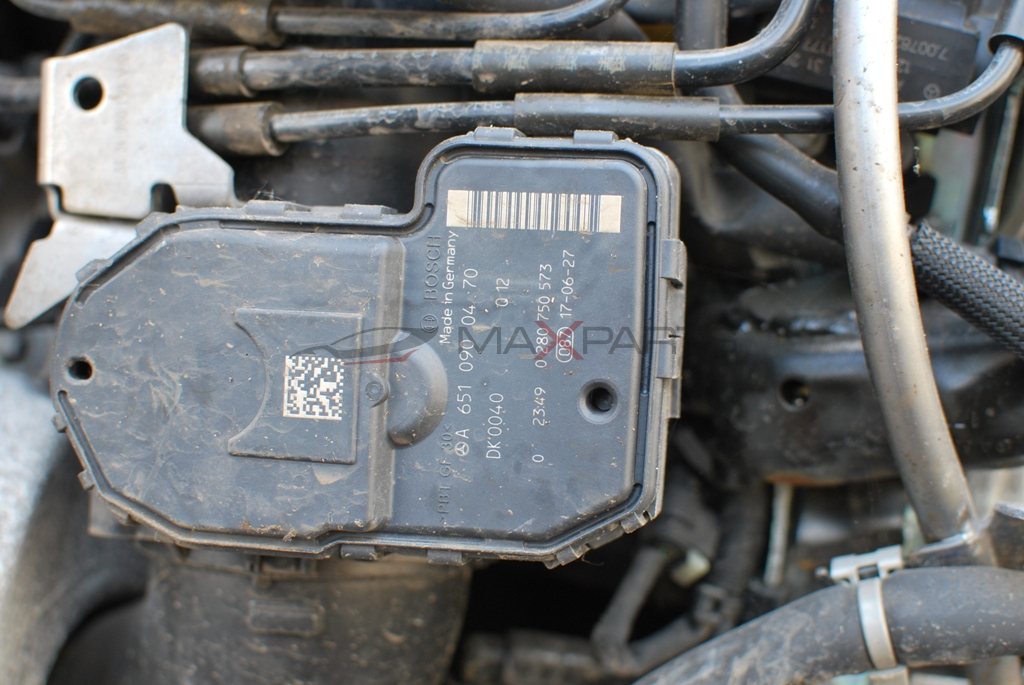 Дроселова клапа за Mercedes-Benz W205 2.2 blueCDI A6510900470 0280750573