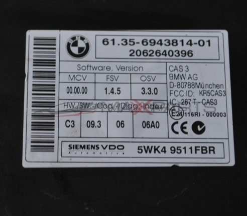 ИМОБИЛАЙЗЕР      BMW E91  3.5D            61 35-6943814-01
