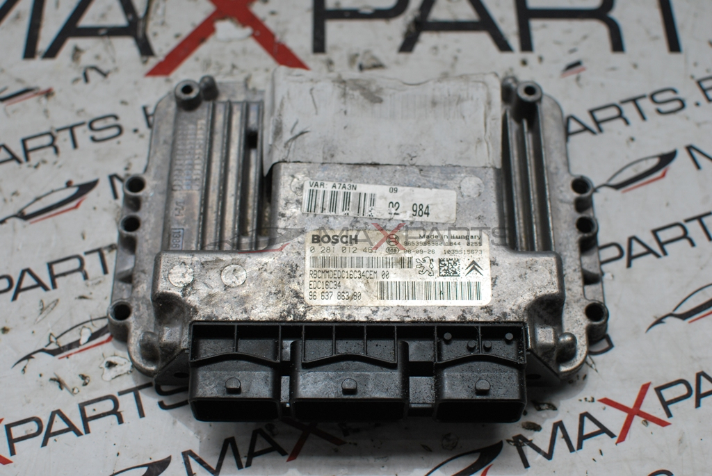 Компютър за Peugeot 307 1.6HDI 9663786380