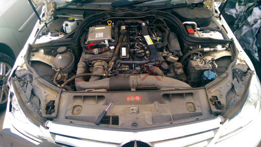 MERCEDES 651 ENGINE ..C KLASSA  ДВИГАТЕЛЯ ПРОАДДЕН ЦЯЛОТО ОБУРУДВАНЕ НАЛИЧНО
