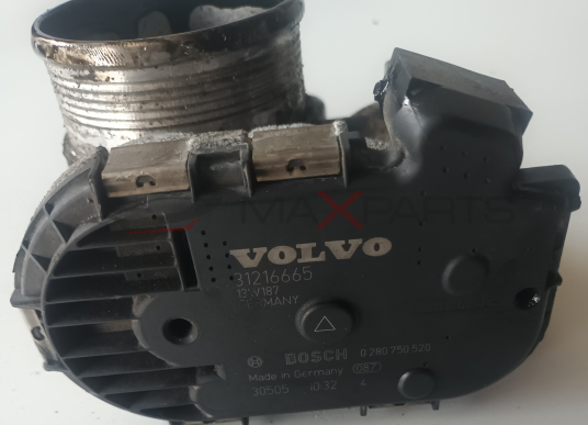 ДРОСЕЛОВА КЛАПА VOLVO XC 60 2.4 D 5 BOSCH 0 280 750 520