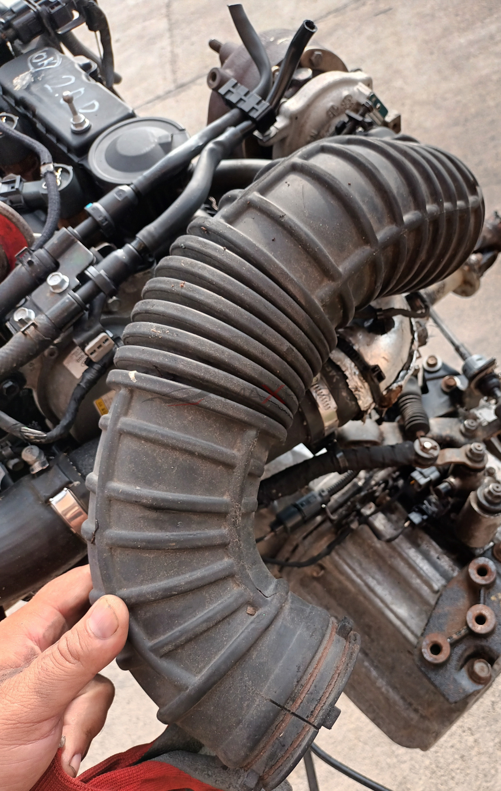 Всмукателен маркуч ТУРБО HYNDAI 2.0CRDI